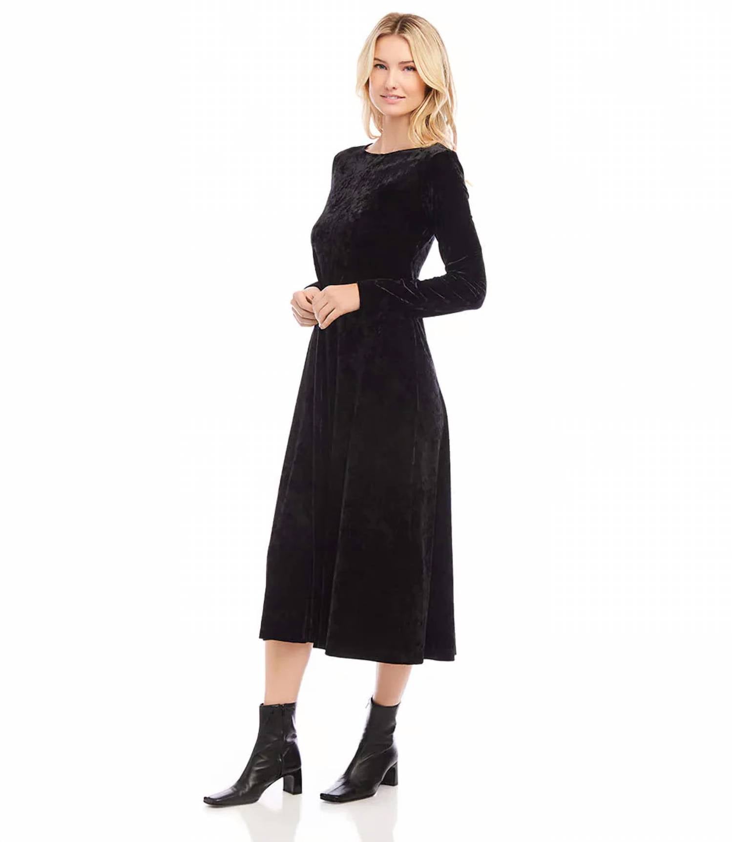 Karen Kane - Final Sale Kate Velvet Midi Dress
