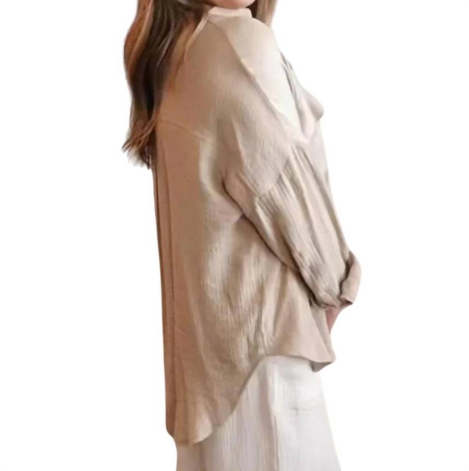Blu Pepper - Breezy Oversized Button Down