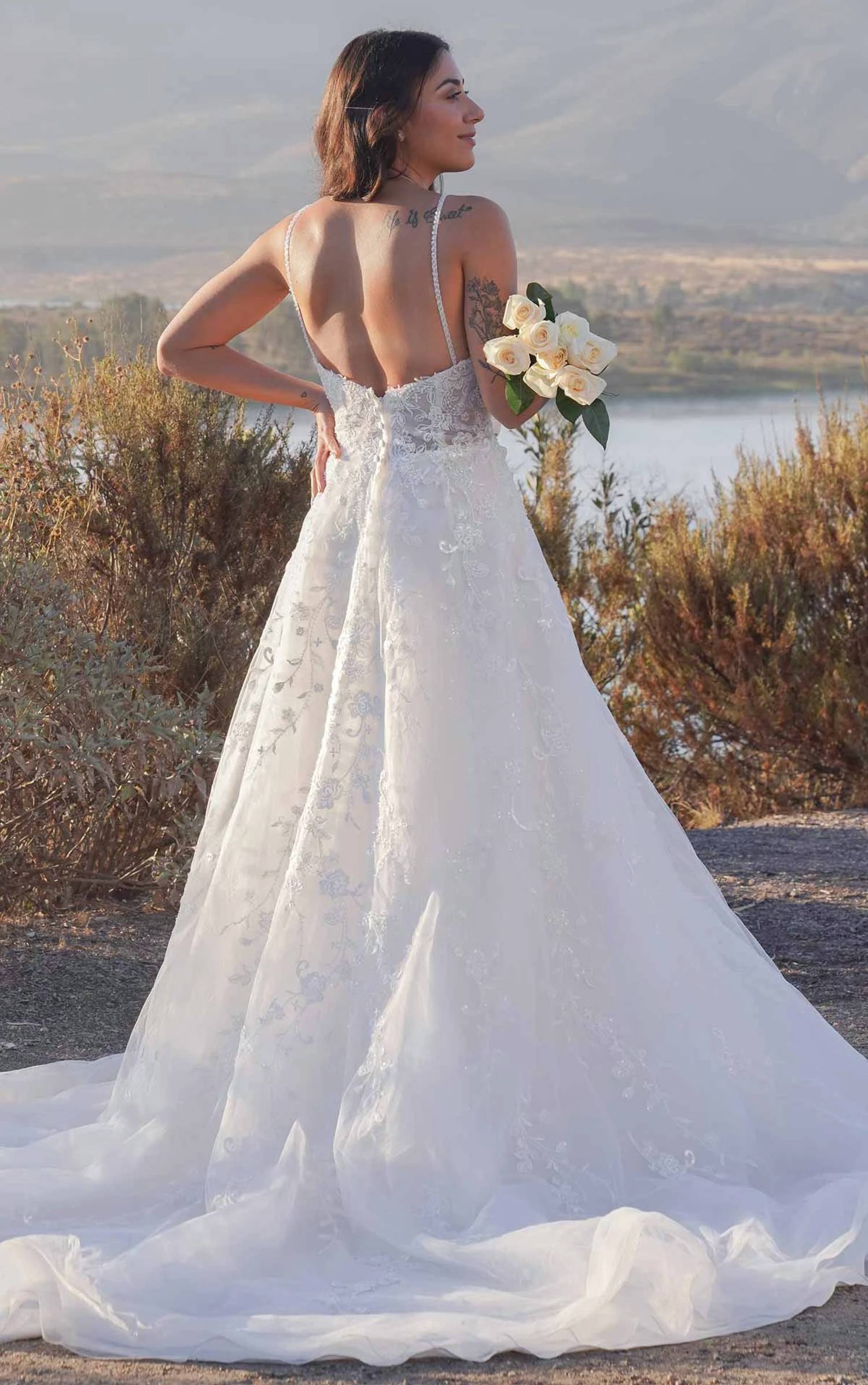 Stella York - Romantic Floral Wedding Dress