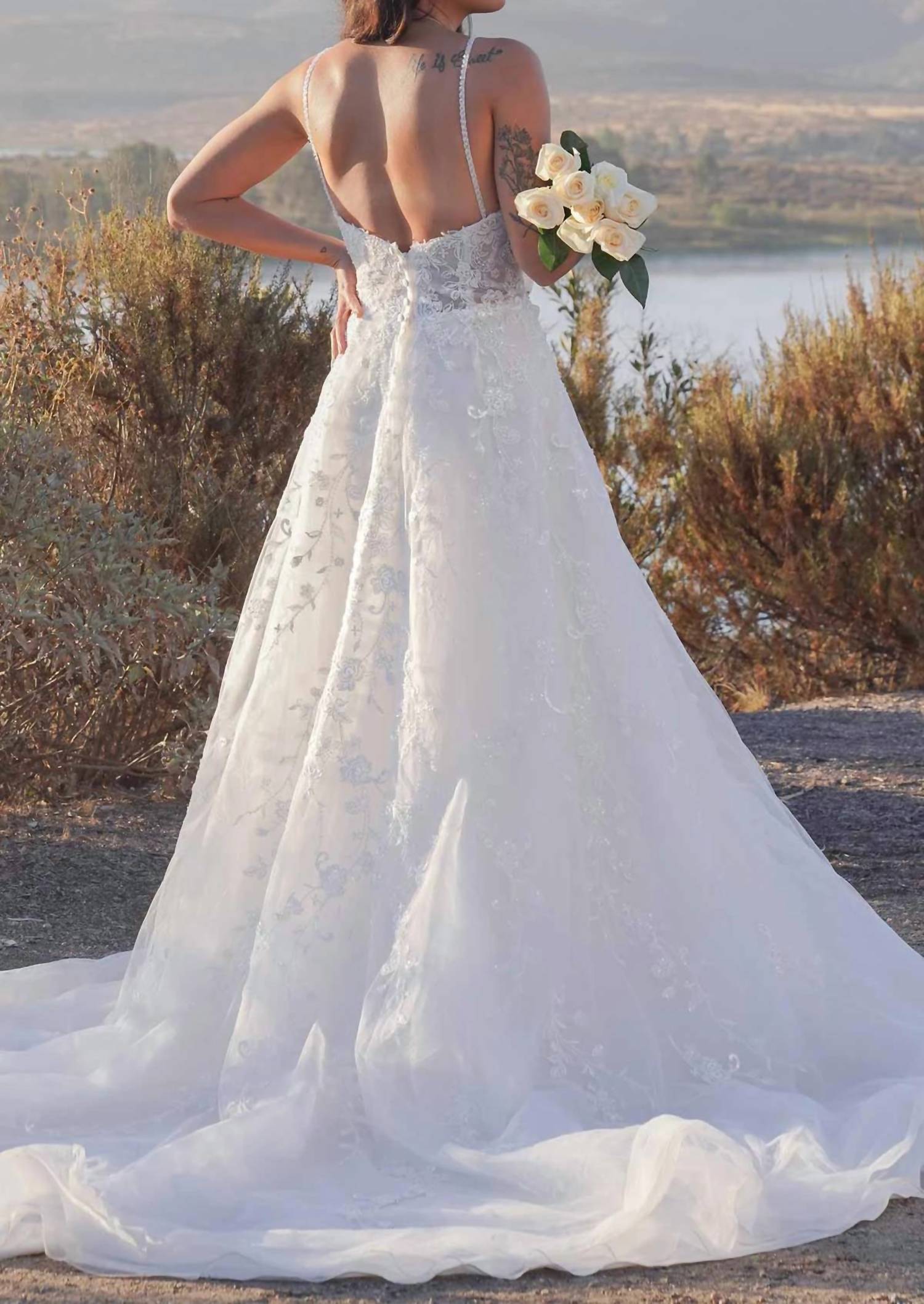 Stella York - Romantic Floral Wedding Dress