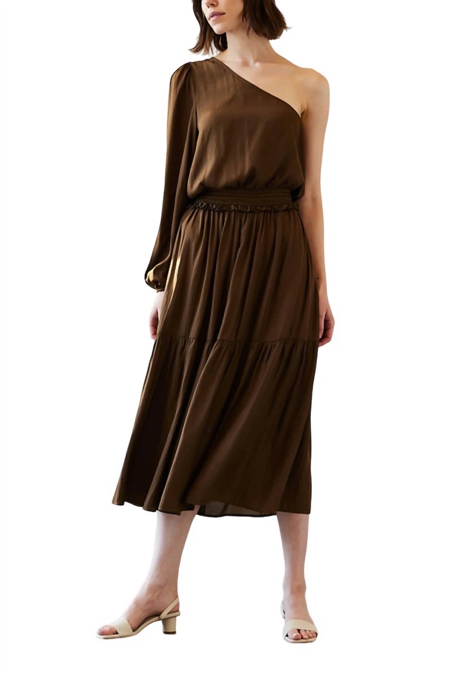 Grade & Gather - Starla One Shoulder Dress