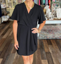 She + Sky - Tell Me I'm Pretty Wrap Dress