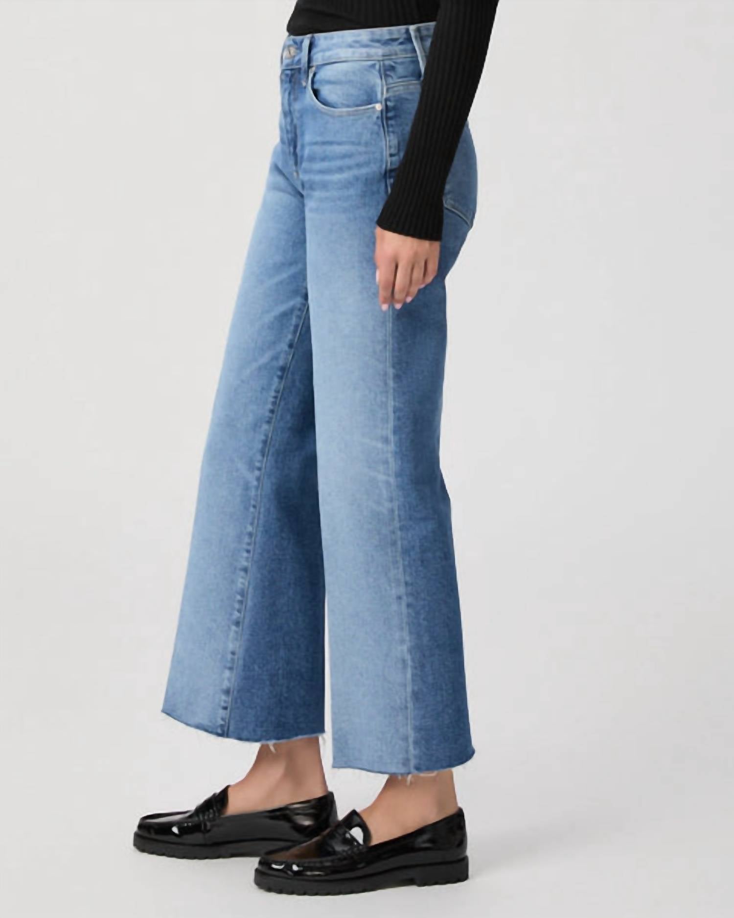 Paige - Leenah Ankle Wide Leg Jean