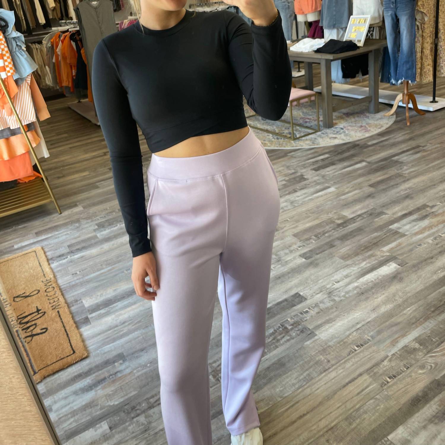 Mono B - Crossover Active Long Sleeve Top