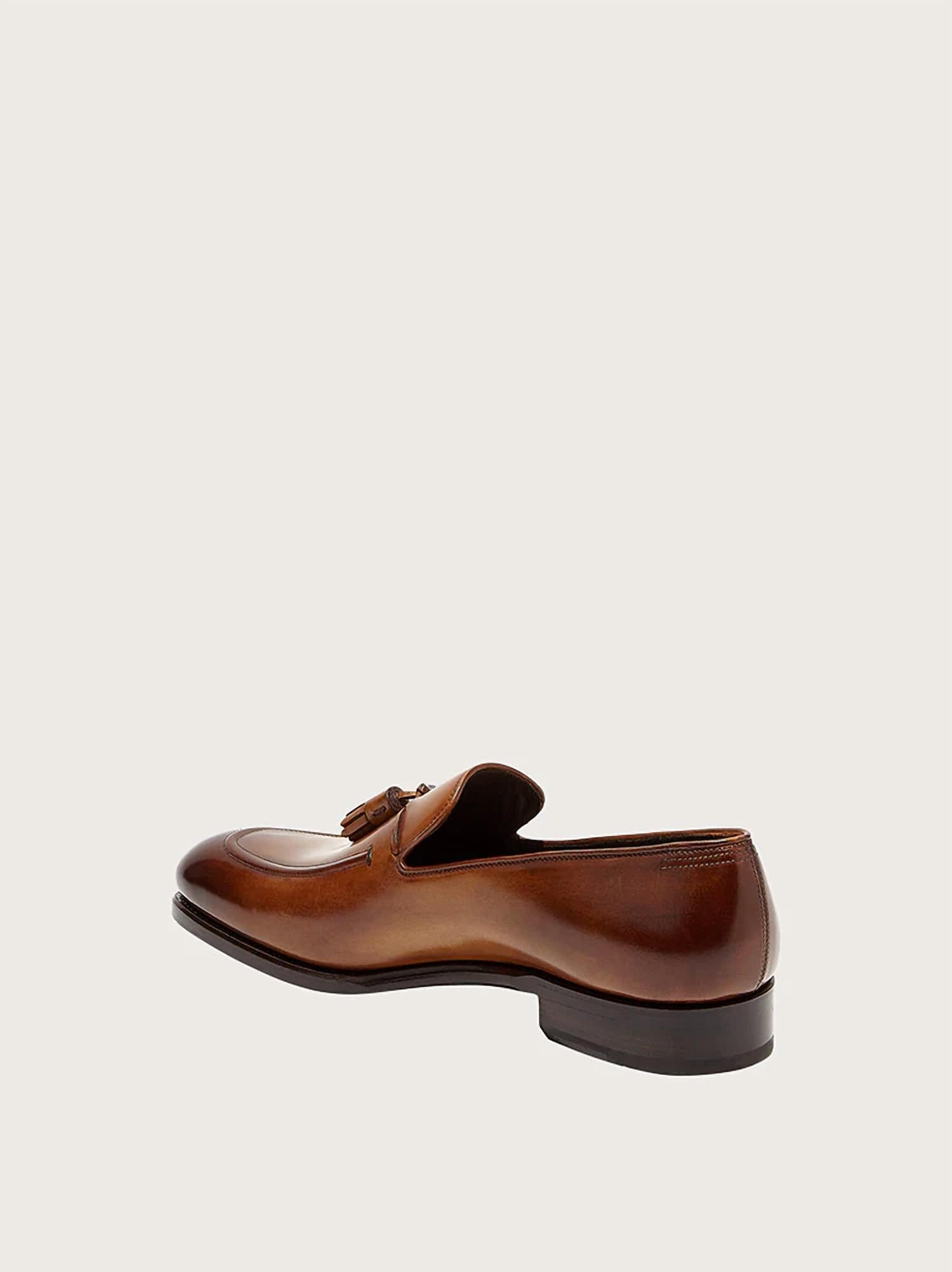 Salvatore Ferragamo - Men's Leather Tassels Moccassin