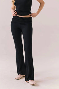 Chaser Haven Loungewear Pants in black - women's pants - view 5