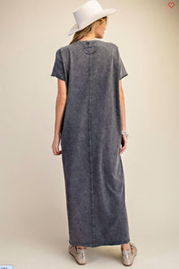 Easel - Terry Midi Dress