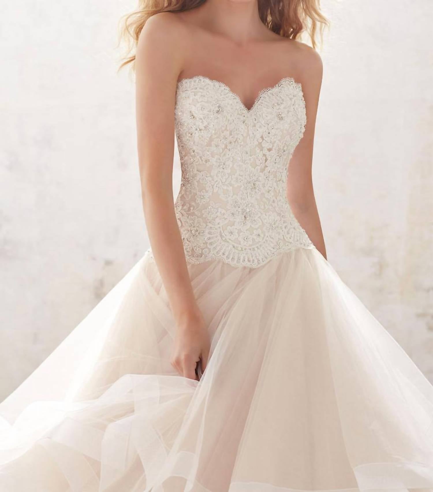 Morilee - Marcia Crystal Beaded Gown