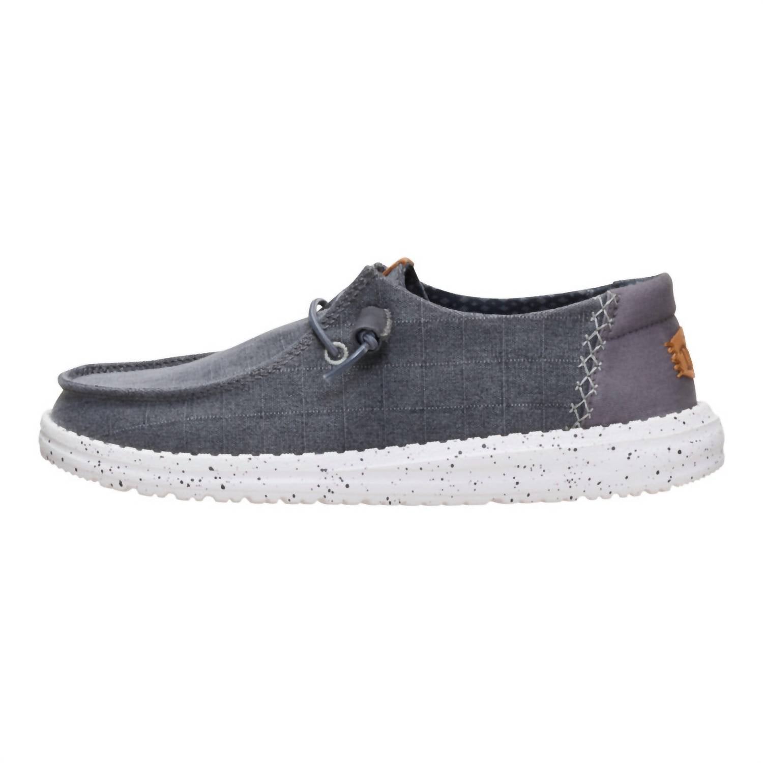 Hey Dude - Women's Wendy Chambray Grid Slip-on Loafers