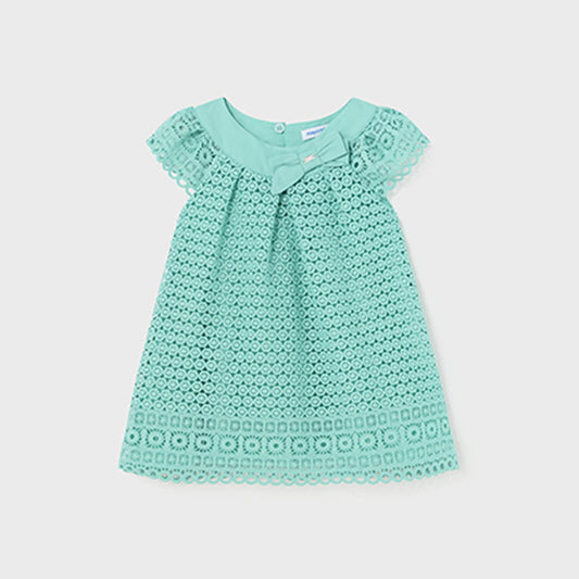 Mayoral - Girls Embroidered Dress