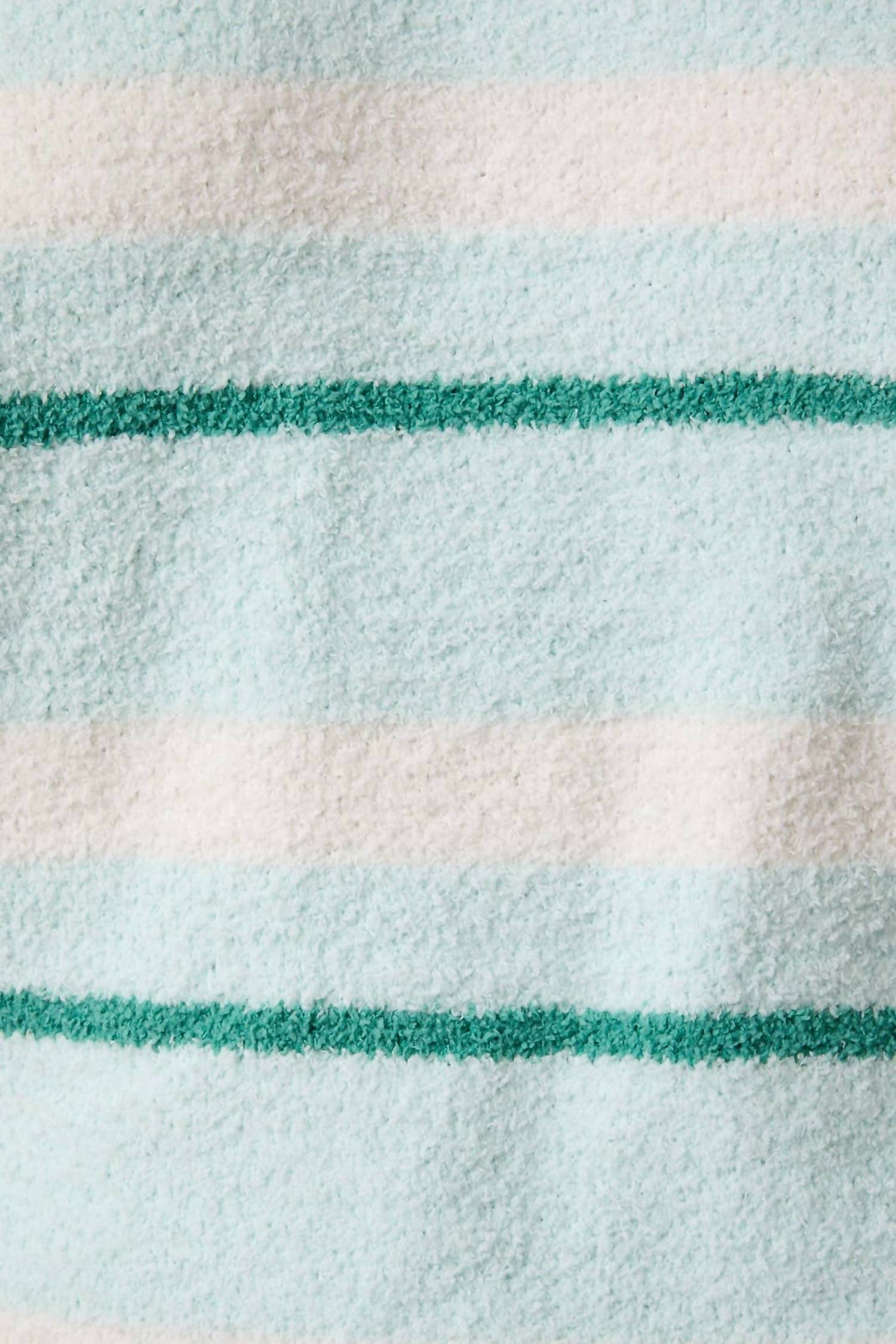 LE LIS Sunday Morning Wide-leg Sweater Pants in mint - women's pants - view 5