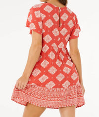 Rip Curl - Ventura Tiered Short Sleeve Dress
