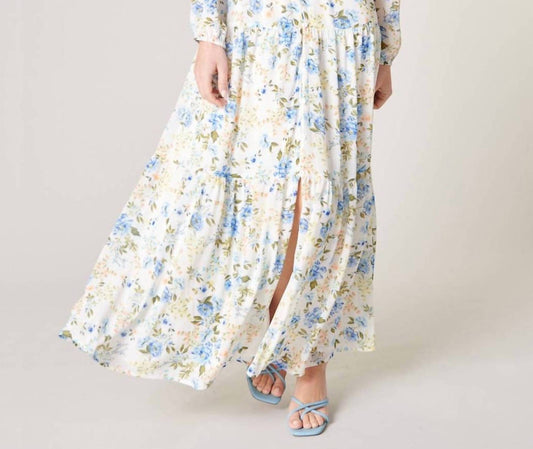 Sugarlips - Floral Maxi Tiered Dress