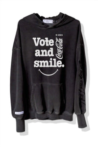 The Laundry Room - Unisex Coca Cola Vote And Smile Hideout Hoodie