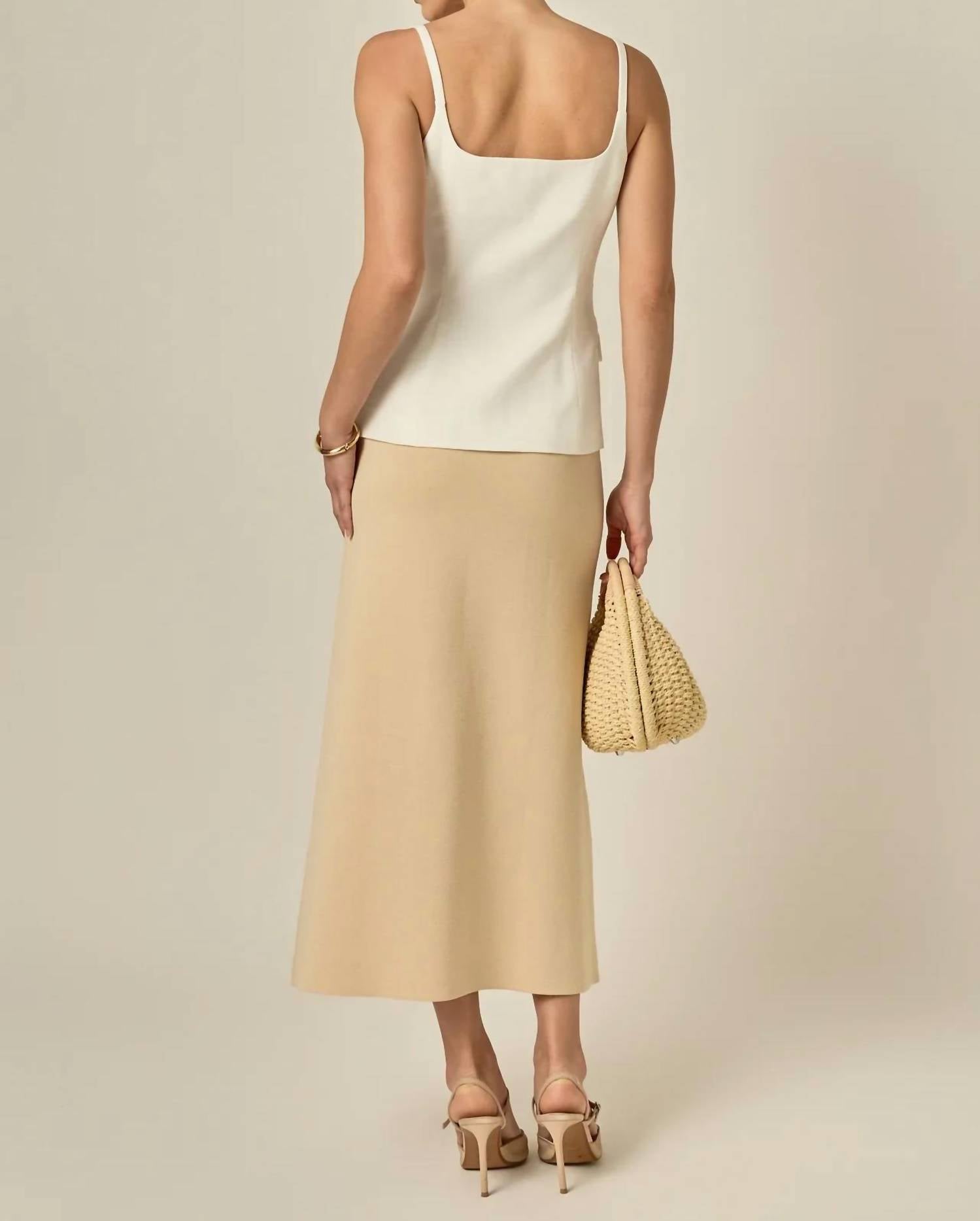 English Factory - Linen Sleeveless Vest