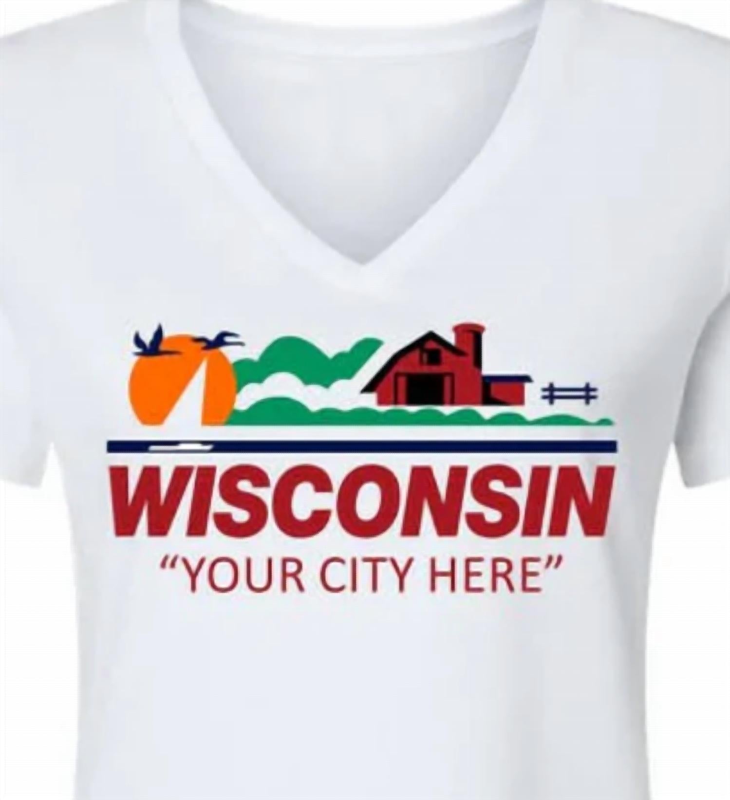 Wi-Wear - Women's Wisconsin Ripon Tee