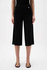 Joseph Ribkoff - Cropped Wide Leg Palazzos Pants