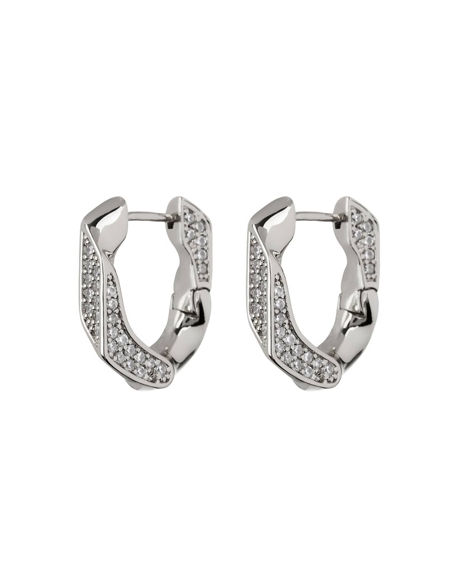 Luv Aj - Pave Cuban Link Hoops