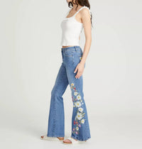 Driftwood - Fab Farrah Daisyland Flare Jeans