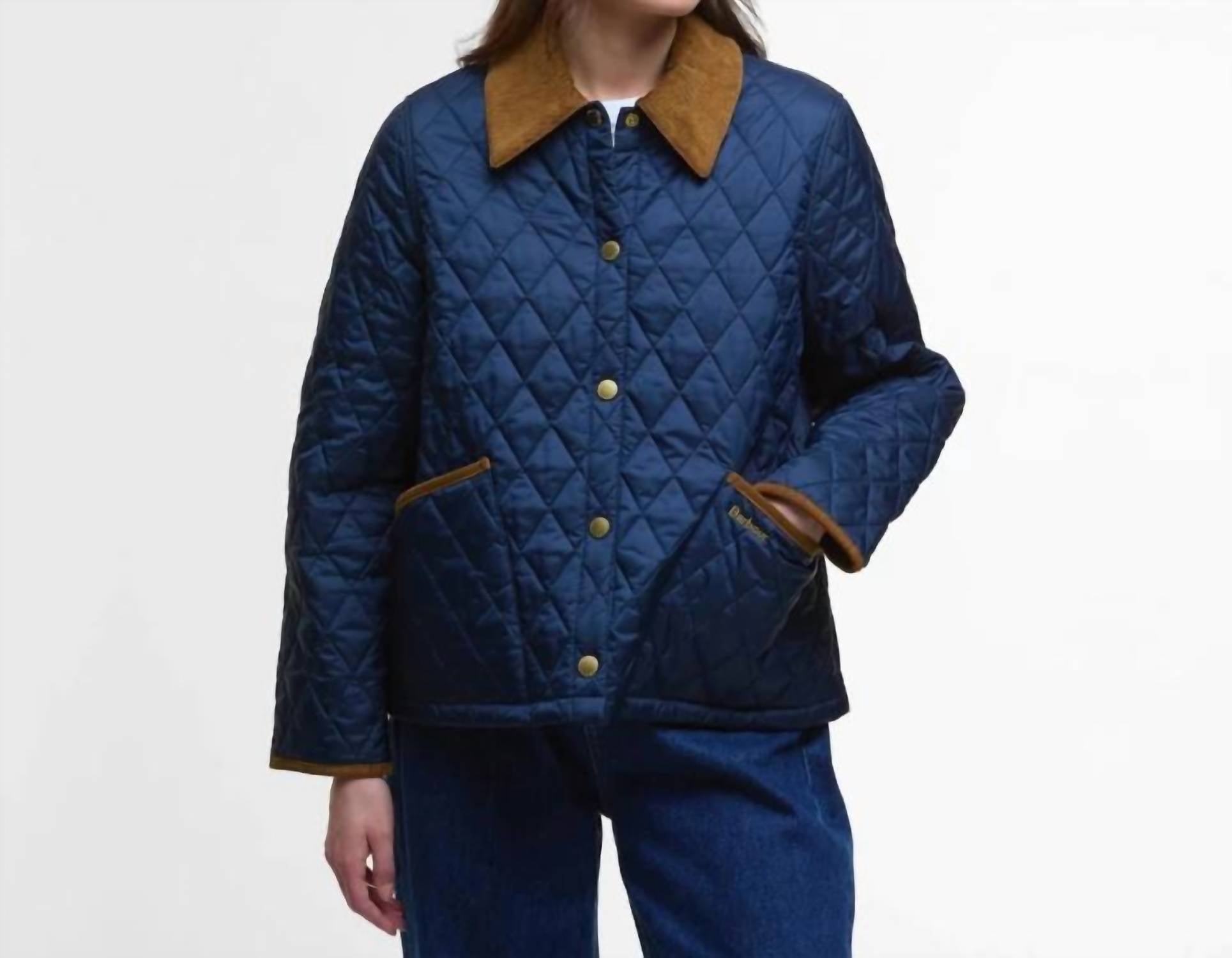 Barbour - Icons Cropped Liddesdale Quilted Jacket