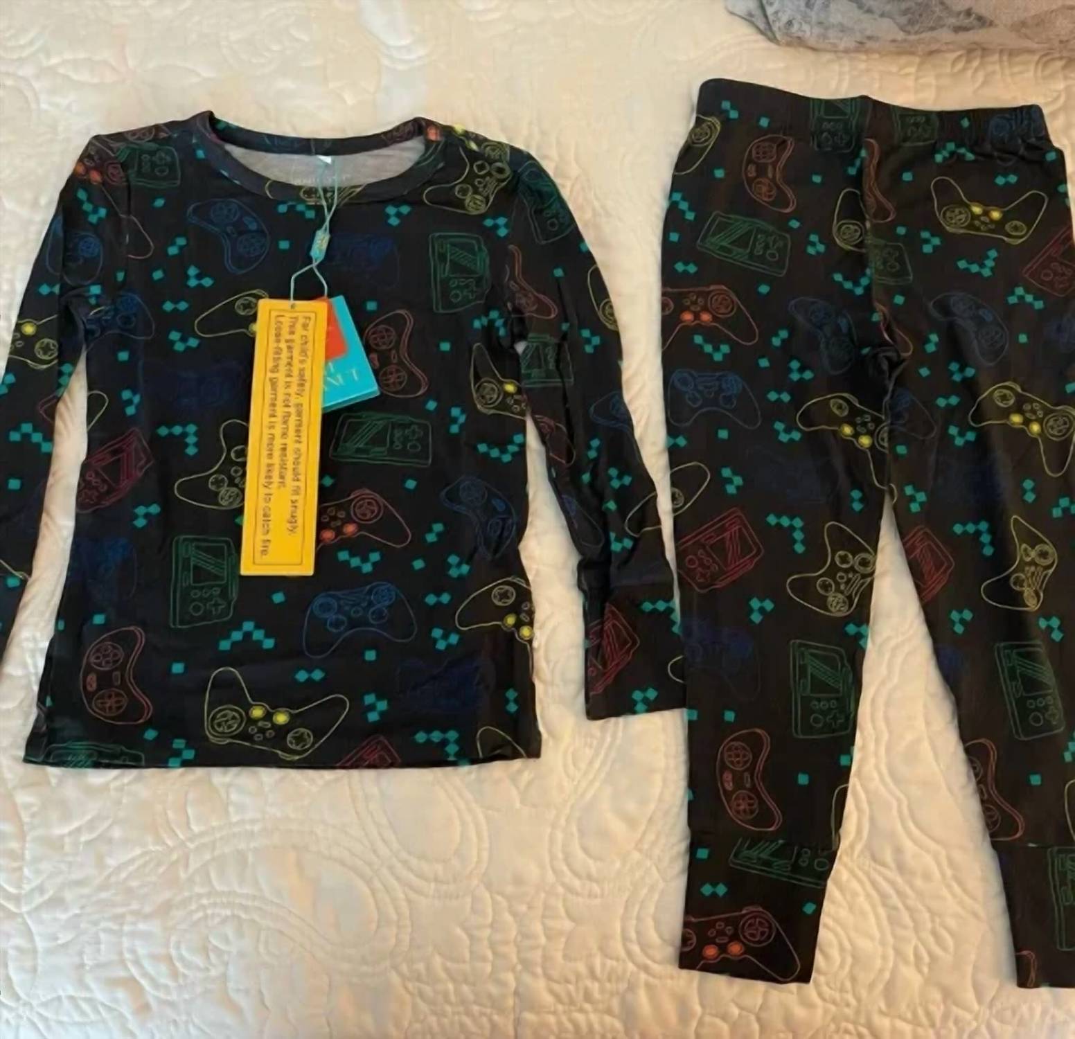 Posh Peanut - Kids' Gaming Pajama Set