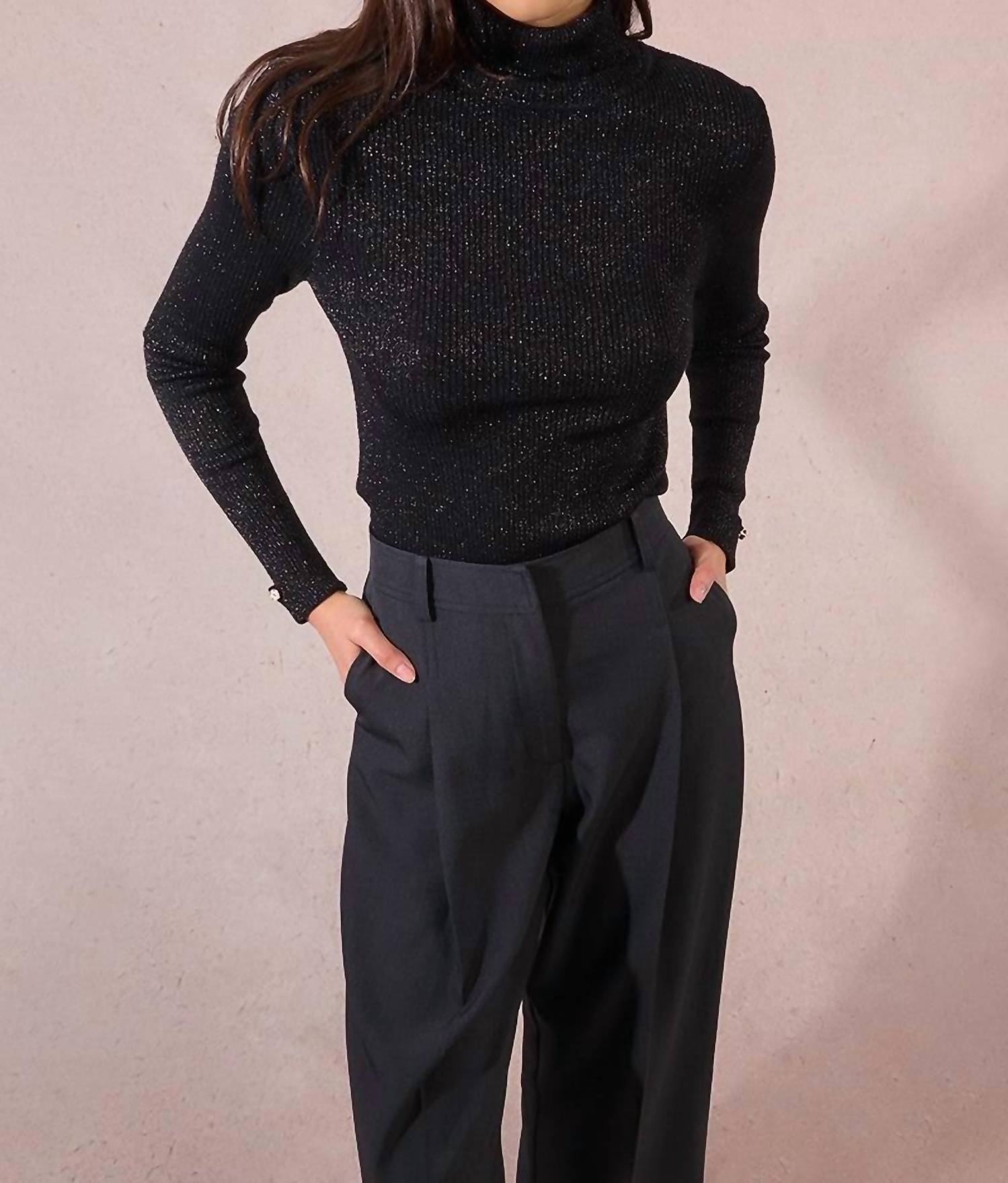 Molly Bracken - Woven Wide Leg Pants