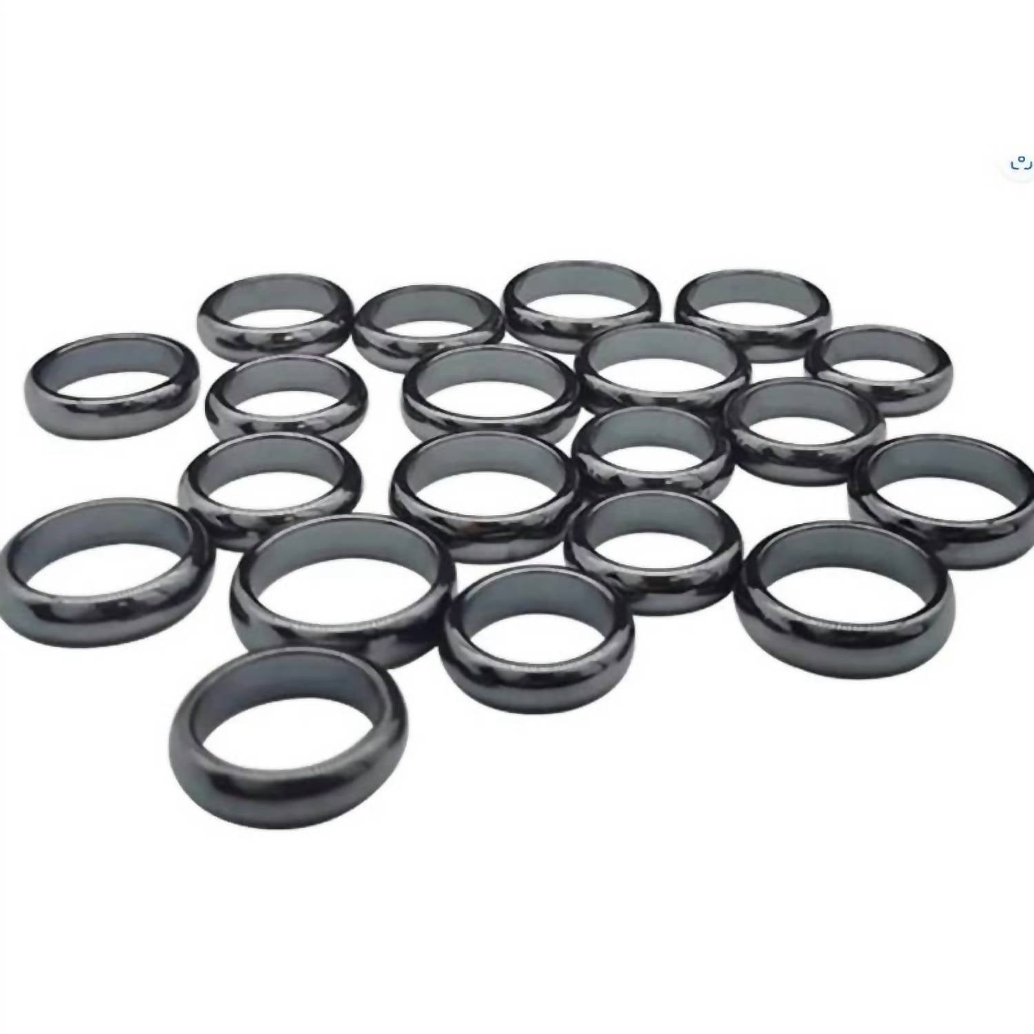 Mavi Bandz - Women's Hematite Stone Band Ring