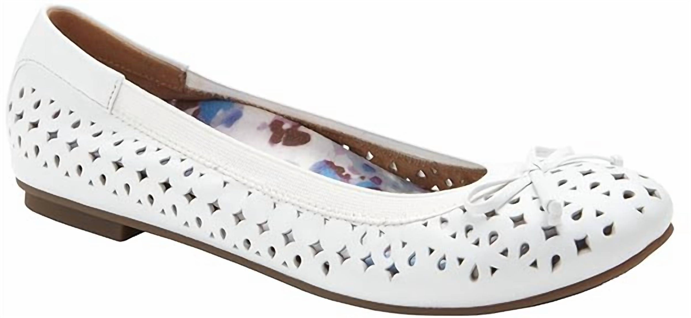 VIONIC Women's Spark Surin Ballet Flats in white - women's flats