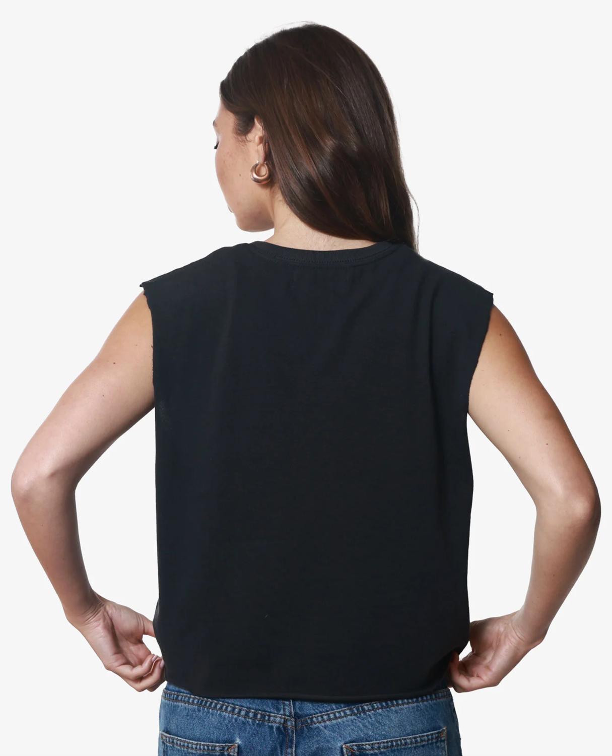 Girl Dangerous Not Today Muscle Tee in black - women's shirt - alternate view