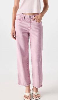 Amo - Billie Wide Straight Leg Jeans