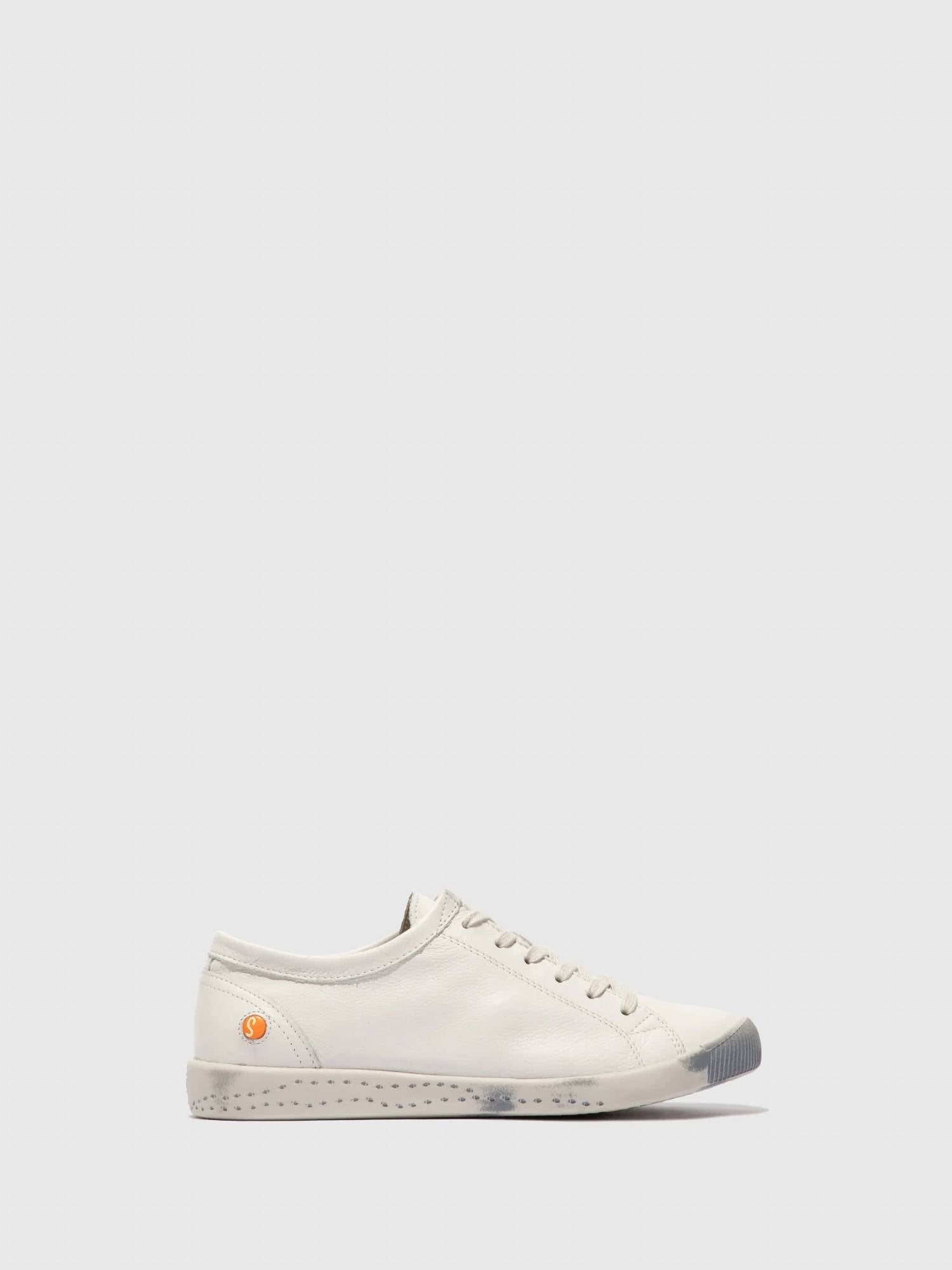 Softinos - Women's Cool Leather Lace-up Sneaker