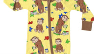 Ceddy & Ria - Kids George Bamboo Zippy Convertible Romper