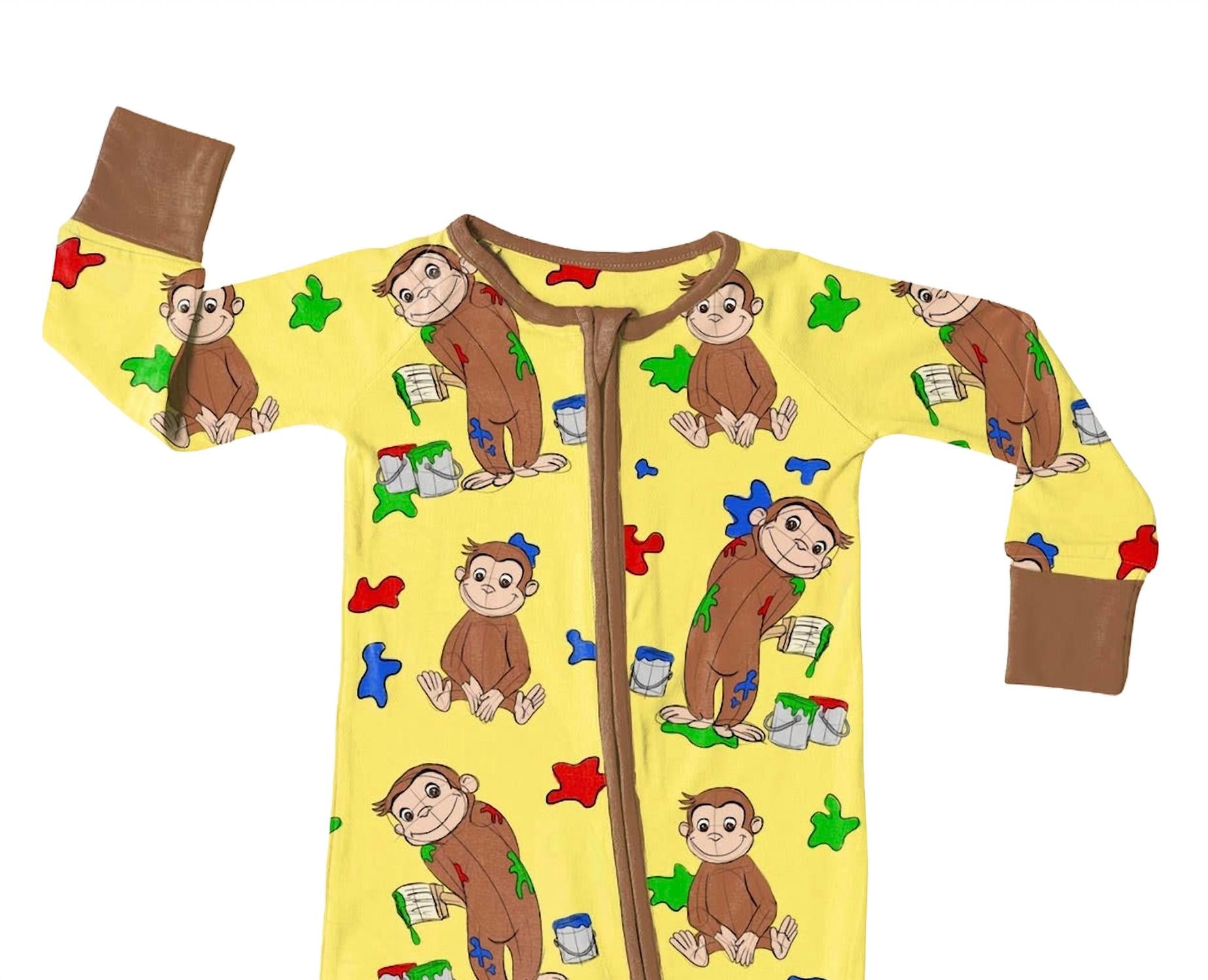 Ceddy & Ria - Kids George Bamboo Zippy Convertible Romper
