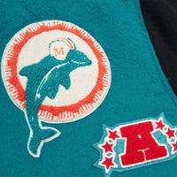 Mitchell & Ness - Nfl Miami Dolphin Team Legacy Varsity Jacket
