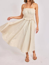 Sadie & Sage - Classic Beauty Striped Midi Dress