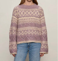 Sanctuary - Fairisle Crew Neck Sweater