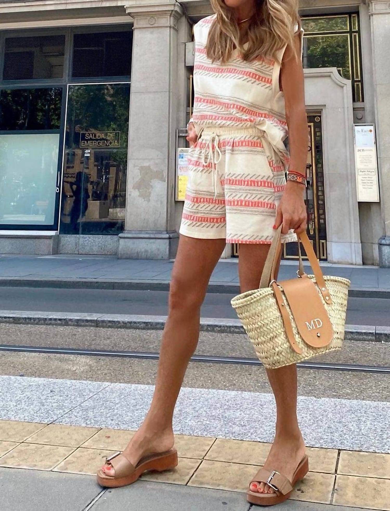 Liam & Company - Staylee Striped Print Set