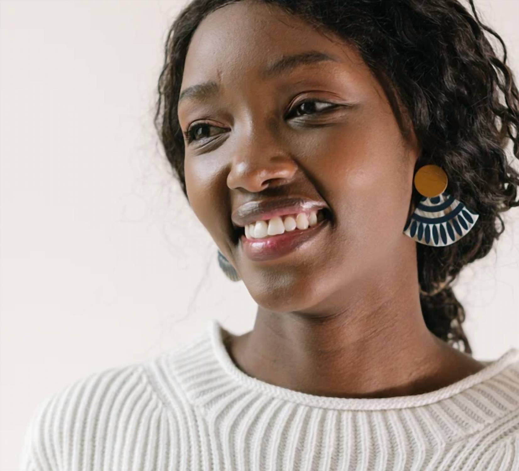 Sunshine Tienda - Women's Tile Earrings