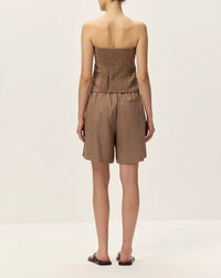 Elodie - High Waisted Mavi Shorts