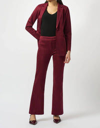Joseph Ribkoff - Scuba Suede Pull On Flared Pants