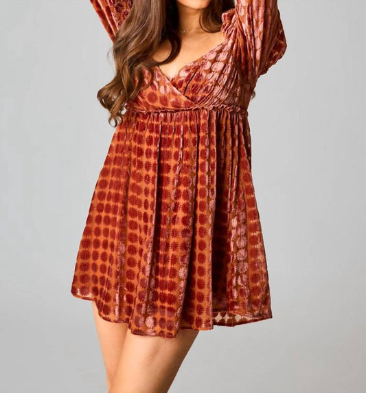 Fallon Babydoll Mini Dress