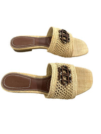 Simkhai - Women's Delphi Raffia Flat Sandal