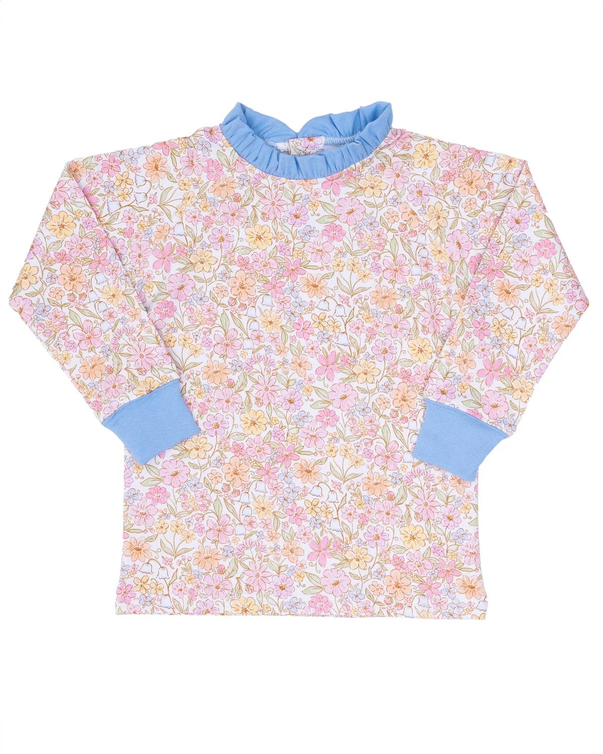 The Oaks Apparel - Girls' Watercolor Wildflower Sweatshirt