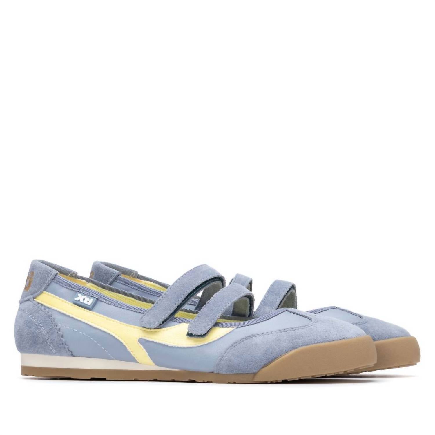 Xti Women's Ballerina Shoes in light blue - women's sandal - detail view