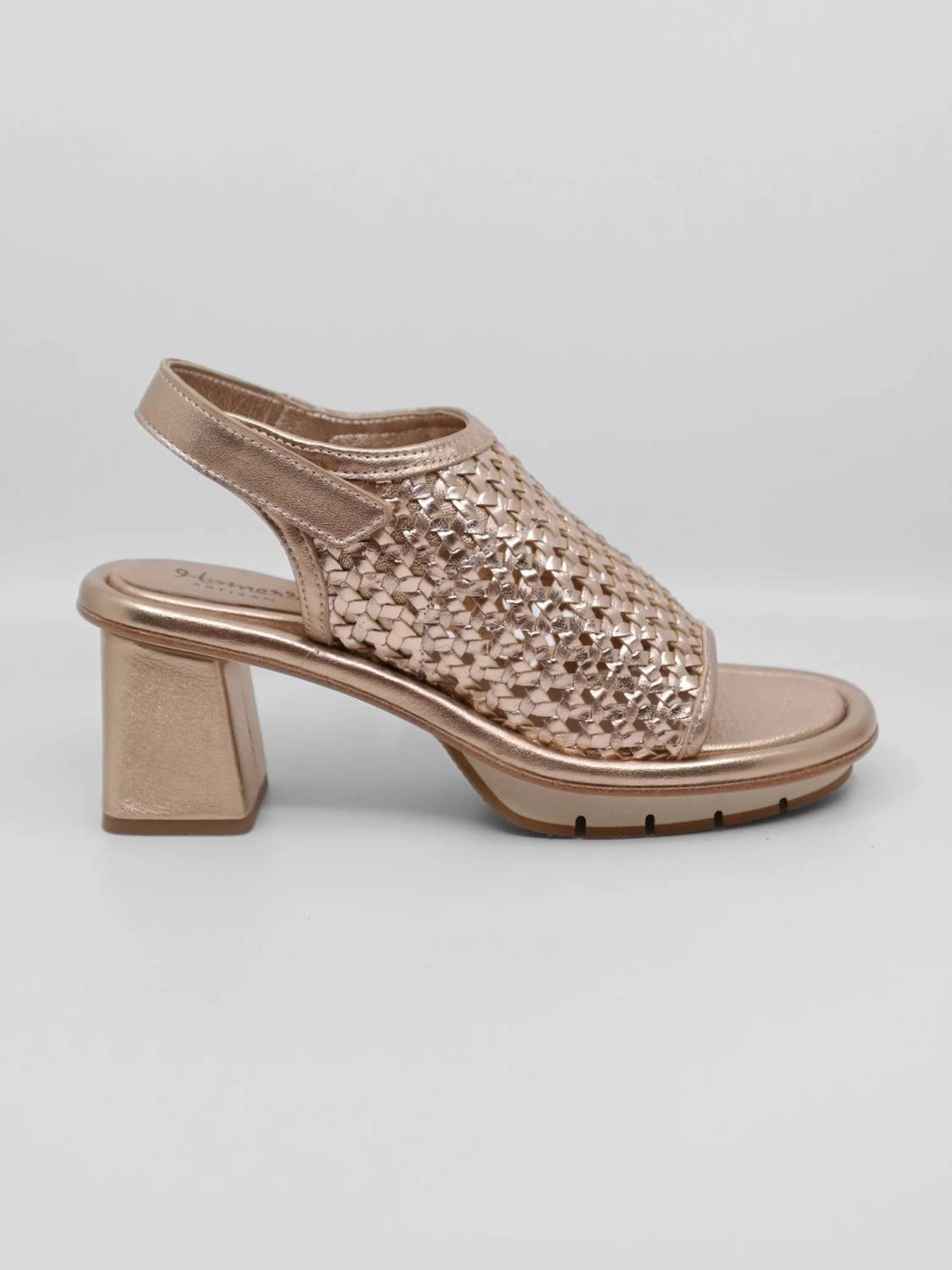Homers - Women's Bimba Rejilla Block Heel Sandals