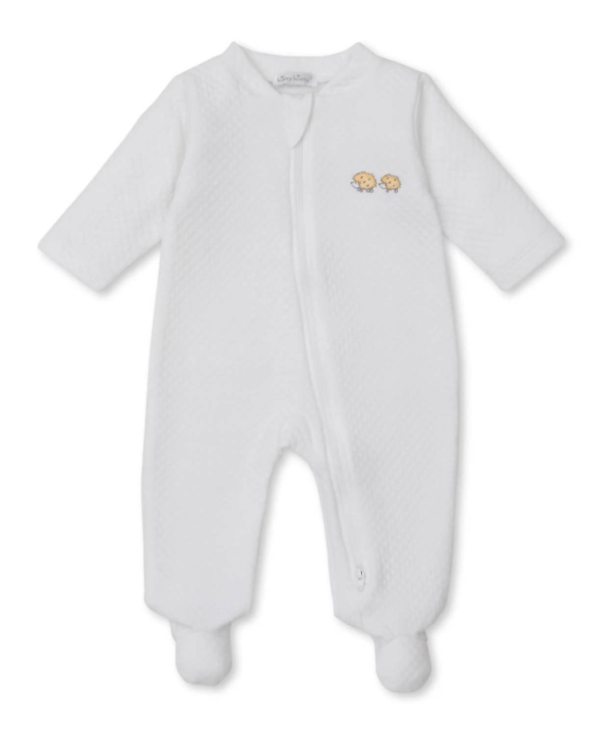 Kissy Kissy - Kid's Teddy Bear Time Jacquard Zip Footie