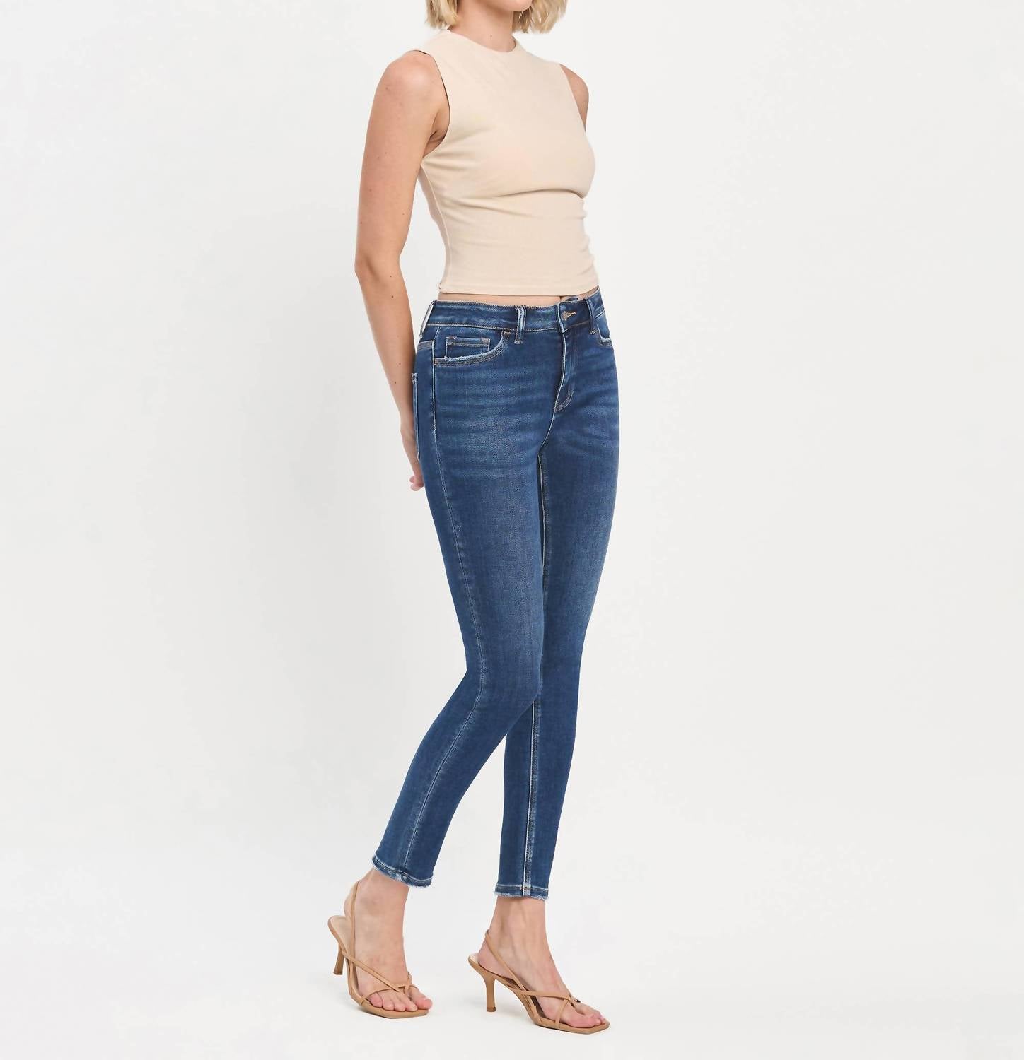 Lovervet - High Rise Ankle Skinny Jean