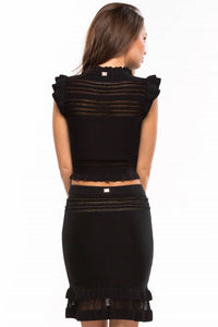 For Love & Lemons - Knitz Rivington Crop Top