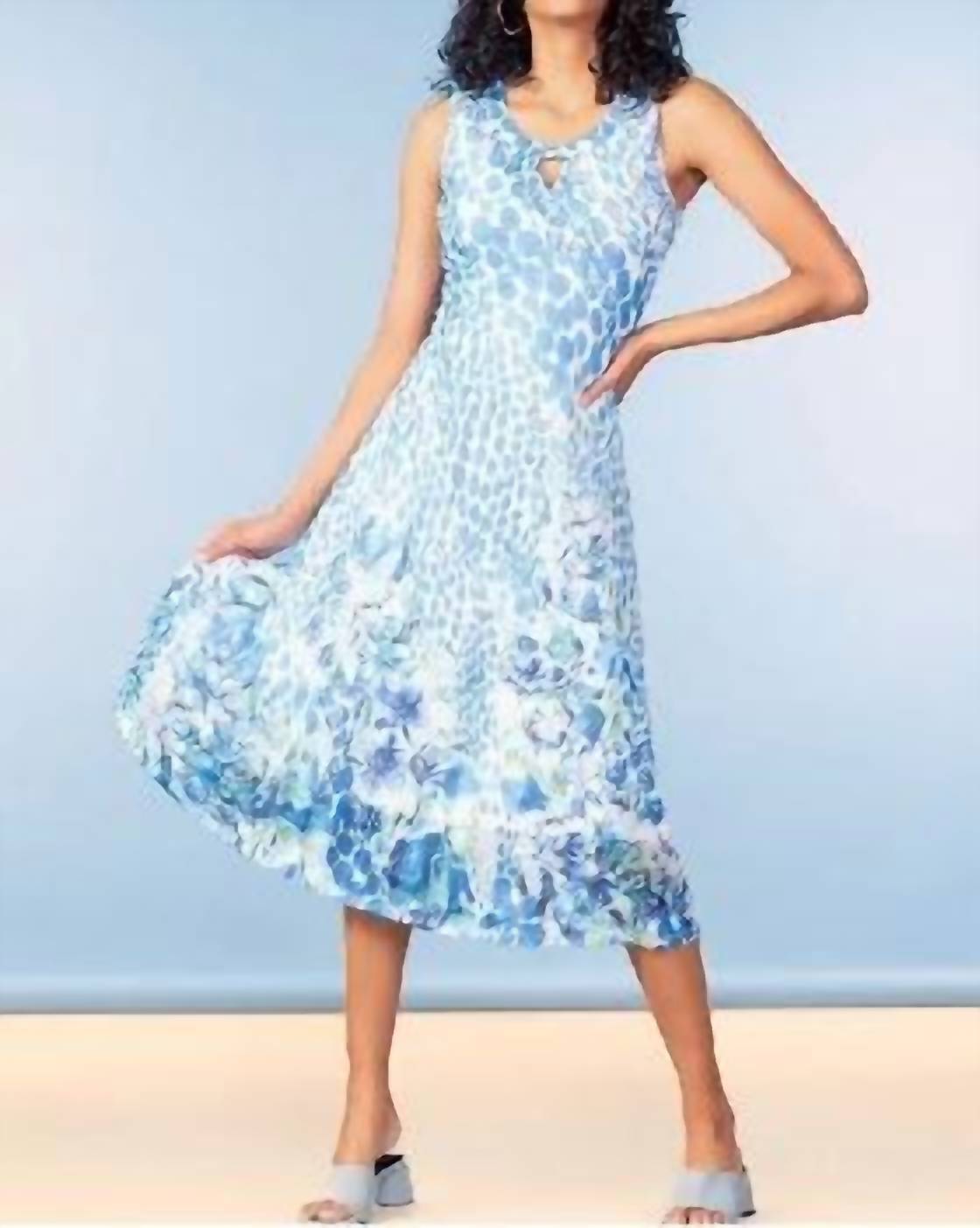 Alison Sheri - SLEEVELESS PATTERN DRESS