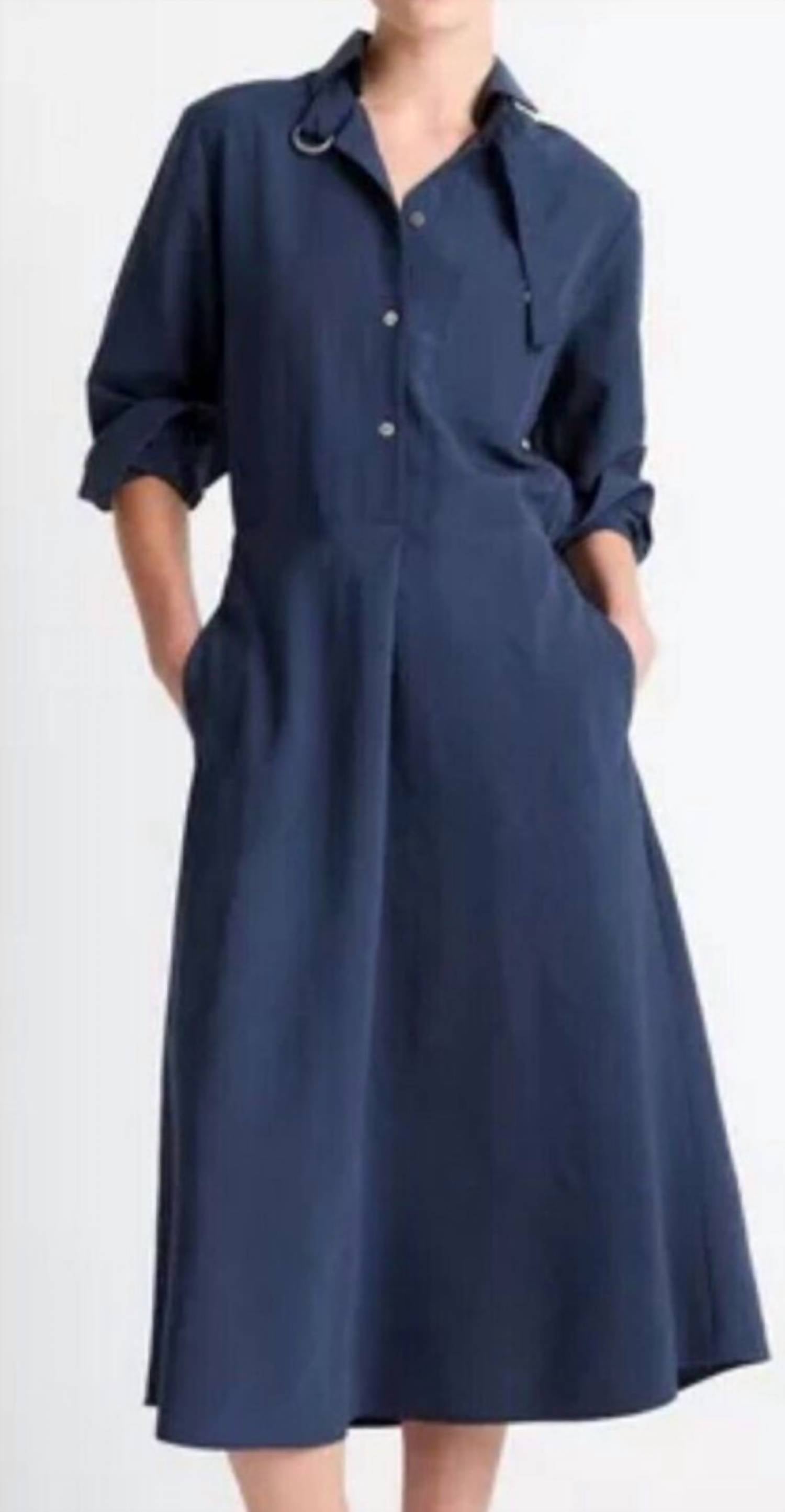 Vince - Easy D-ring Shirt Dress